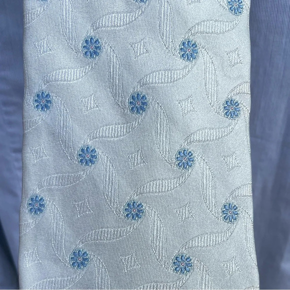 Valentino Floral Brocade Silk Tie - Picture 7 of 7